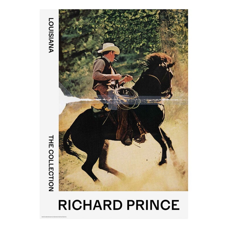 Louisiana Museum of Modern Art Richard Prince - Cowboy, A1 poster