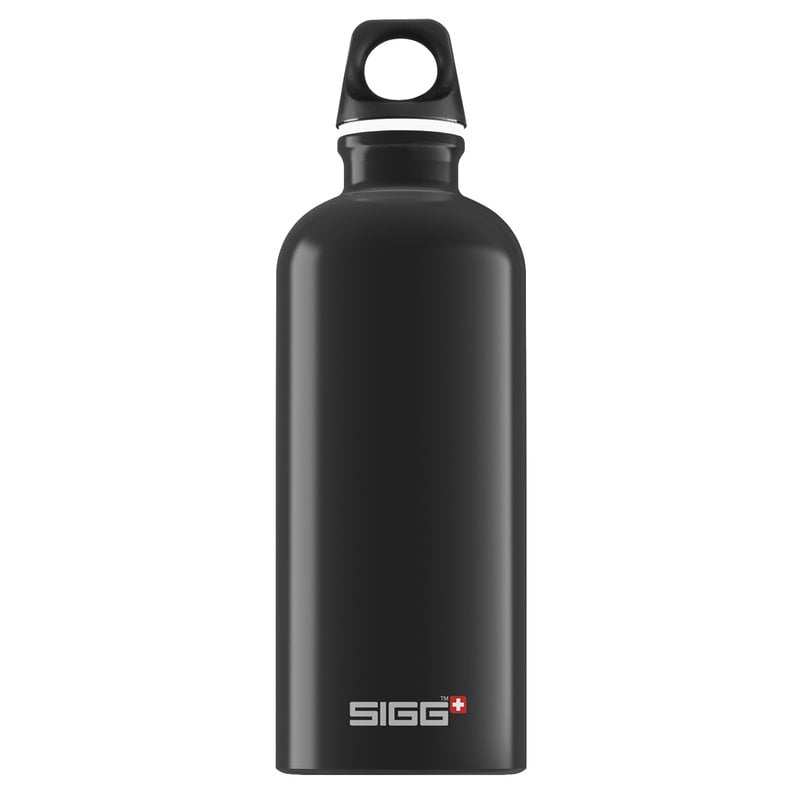 SIGG Water Bottle Traveller Red 0.6 l Outdoor Travel Portable Hiking Aluminium 