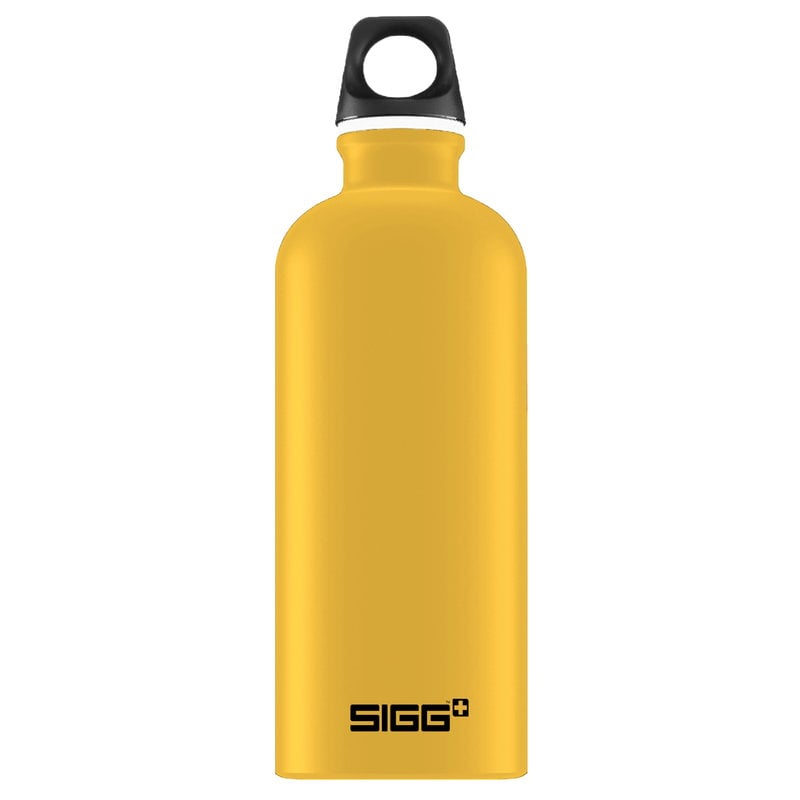 SIGG Water Bottle Traveller Red 0.6 l Outdoor Travel Portable Hiking Aluminium 