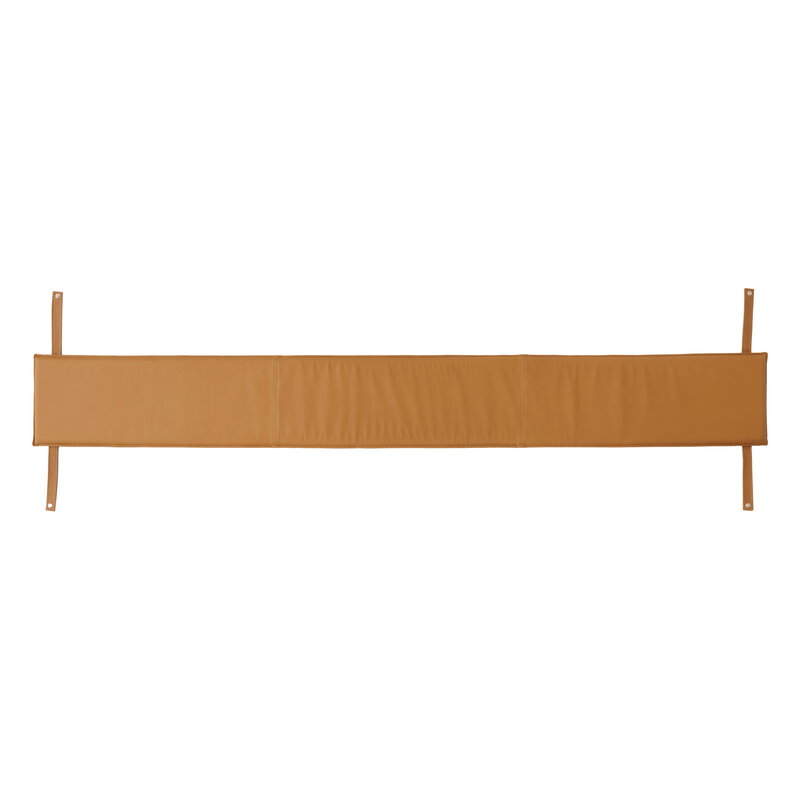 &Tradition Ita OS6 seat pad, 230 x 30 cm, Noble cognac leather, product image