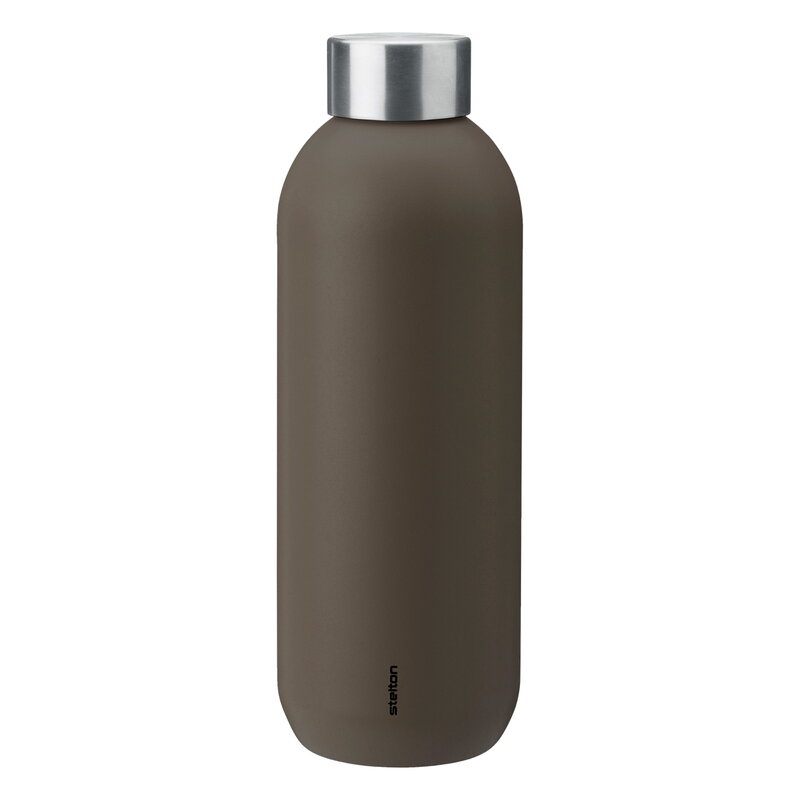 Stelton Keep Cool water bottle, 0,6 L, black