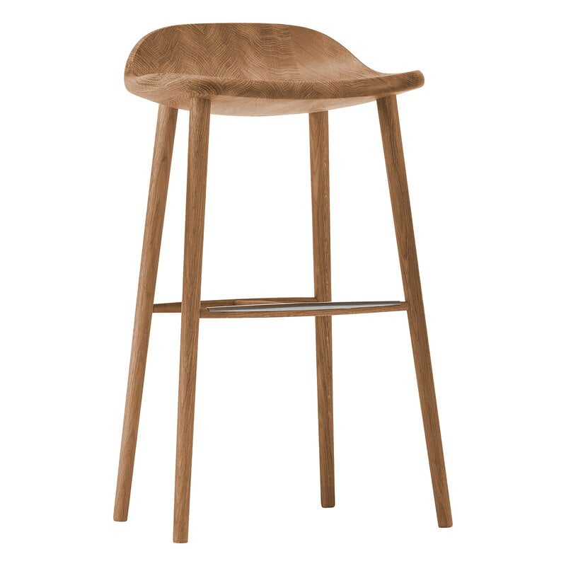Stolab Miss Holly Bar Chair Oiled Oak, 30 Bar Stools No Background