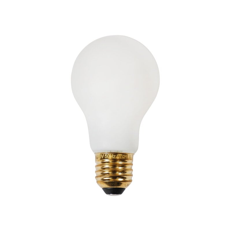 Porcelain LED bulb 6W E27, 2700K dimmable | Finnish Design Shop