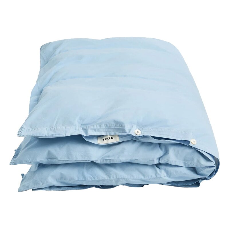 Tekla Housse de couette double, 240 x 220 cm, morning blue, image produit