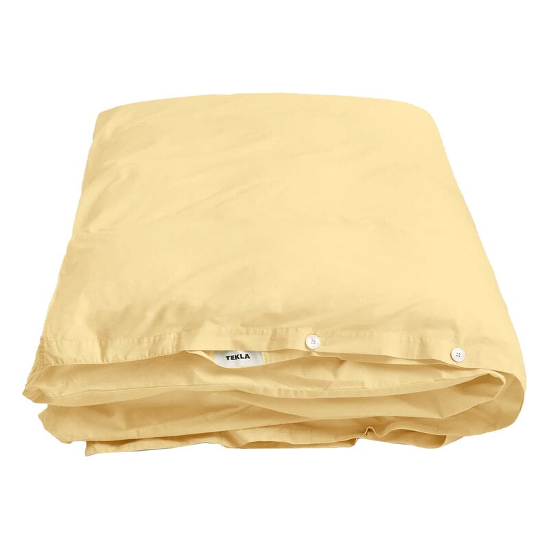 Tekla Double duvet cover, 240 x 220 cm, shaded yellow, produktbild
