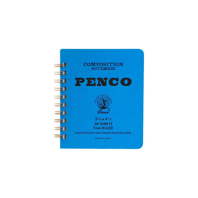 Penco Cuaderno Coil, S, azul, vista 3