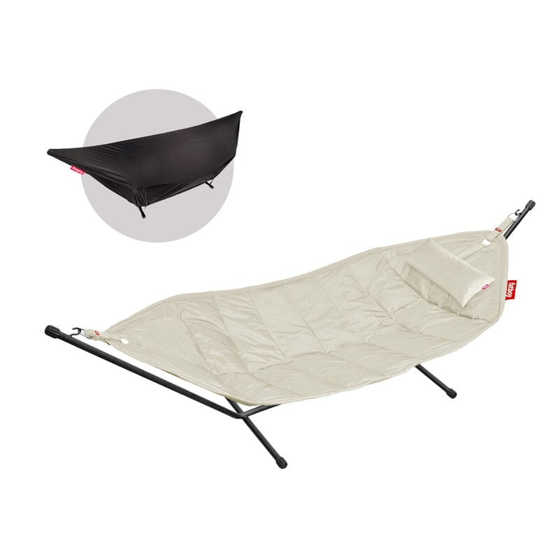 Fatboy Headdemock Deluxe, crema deluxe negro, imagen del producto