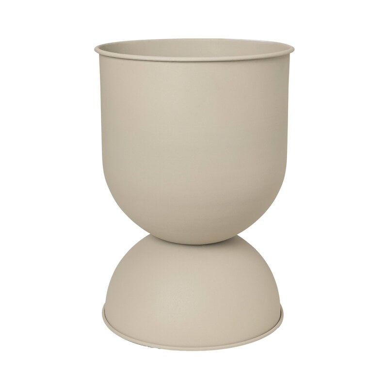 Ferm Living Hourglass pot, M, cashmere, product image