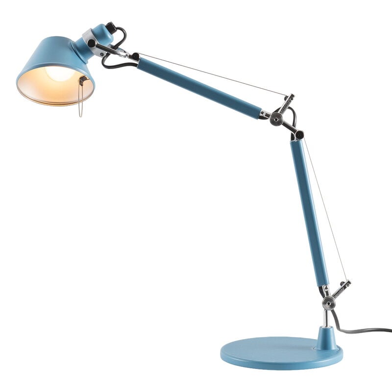 Artemide Tolomeo Micro table lamp, light blue | Finnish Design Shop