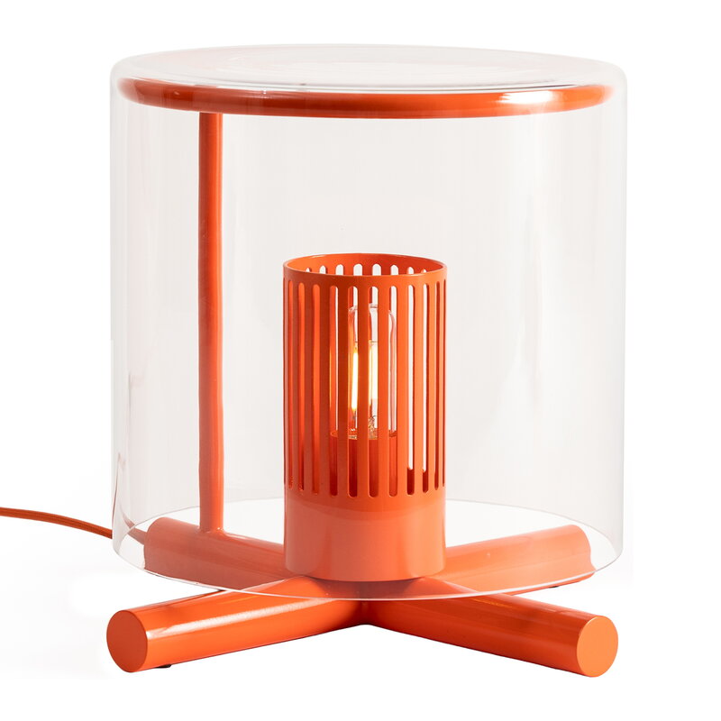 Design House Stockholm Fireplace table lamp, red, product image