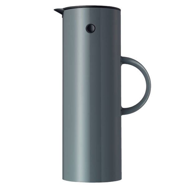 Stelton EM77 Vacuum Jug Thermos Coffee Tea Jug Plastic Granite Grey 