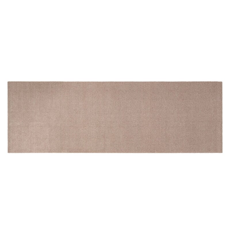 Tica Copenhagen Uni Farbteppich, 67 x 200 cm, elfenbein, produktbild