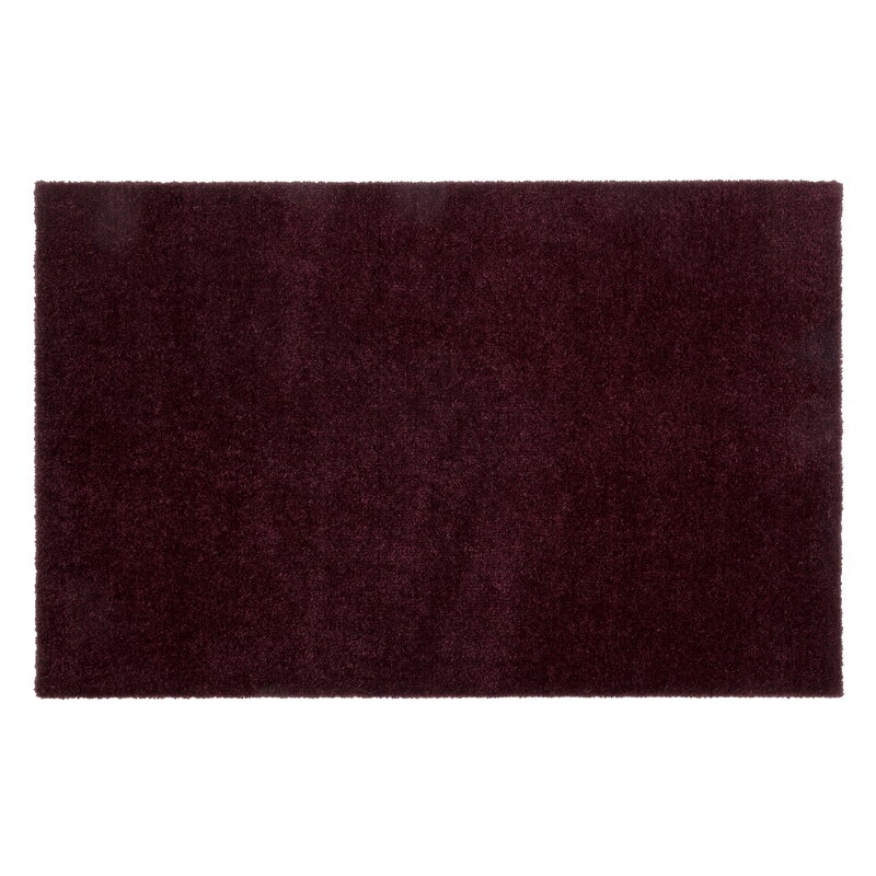 Tica Copenhagen Uni Farbteppich, 60 x 90 cm, bordeaux, produktbild