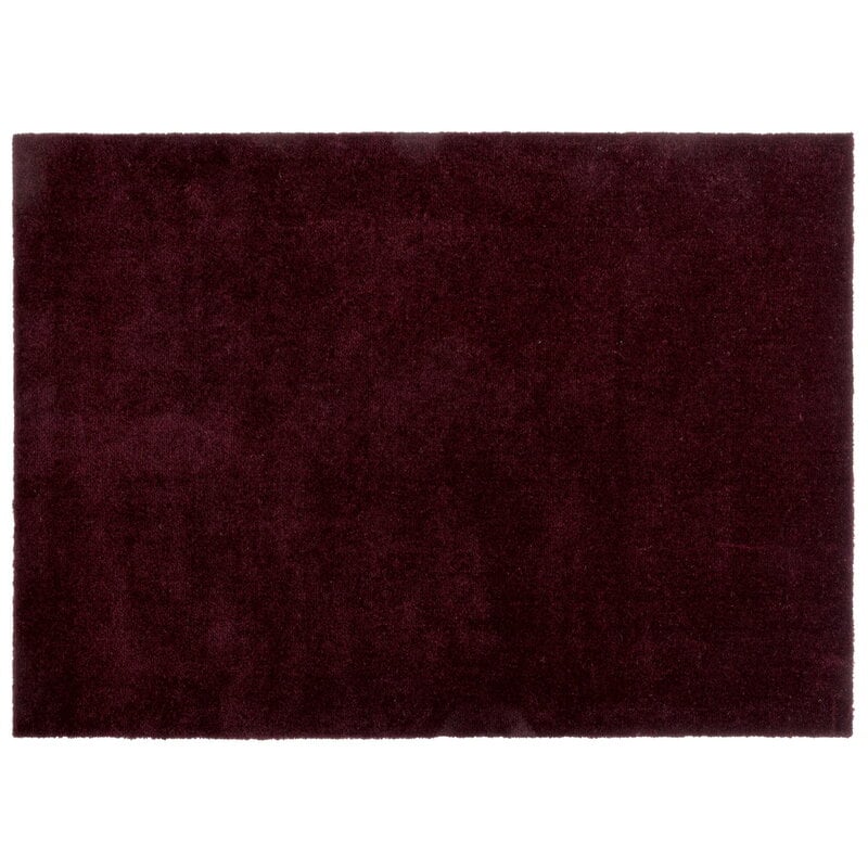 Tica Copenhagen Uni color rug, 90 x 130 cm, bordeaux, product image