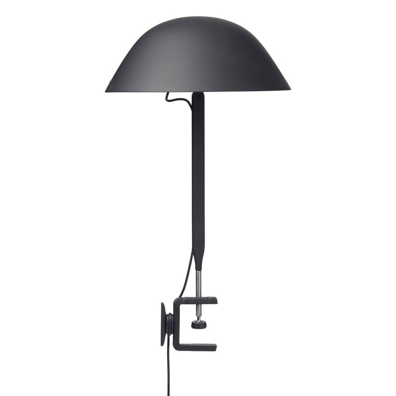 Wästberg Lampada con morsetto w103 Sempé c, nera