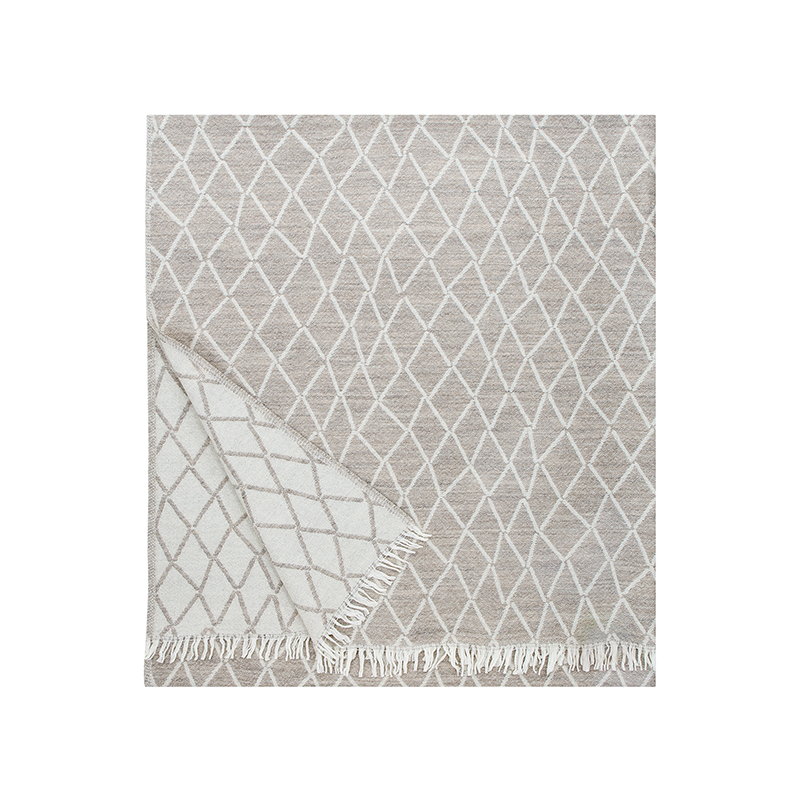 Lapuan Kankurit Eskimo blanket, beige | Finnish Design Shop