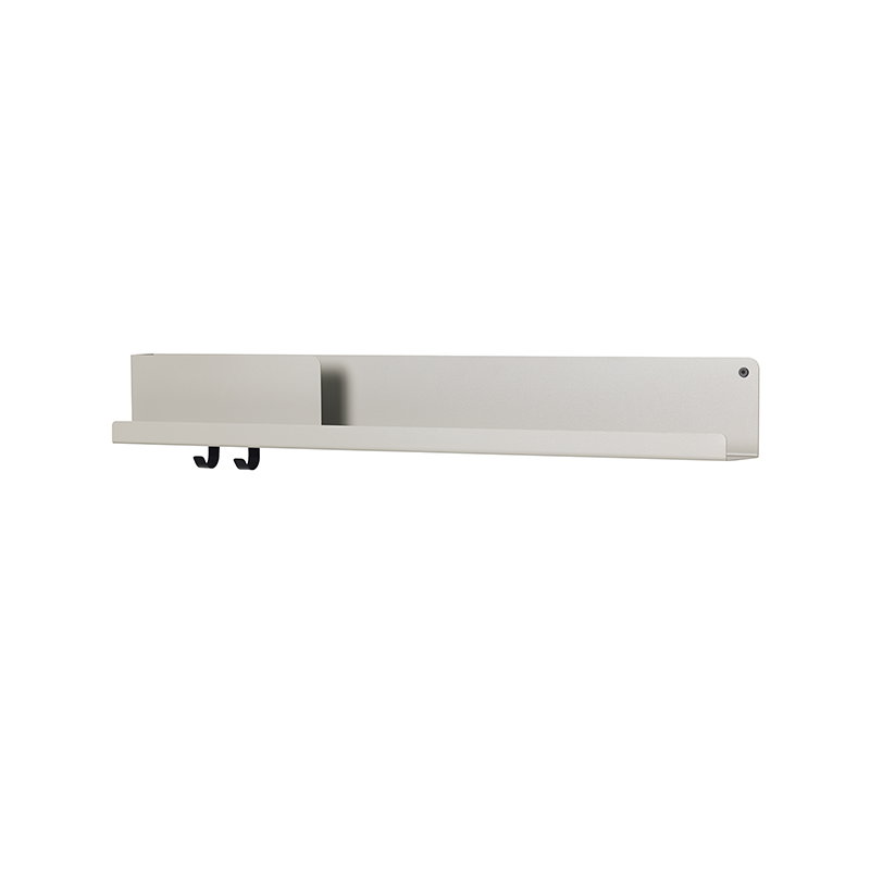 Muuto Folded shelf, grey, large Finnish Design Shop