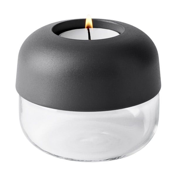 MENU Show Tealight, black Preused design Franckly