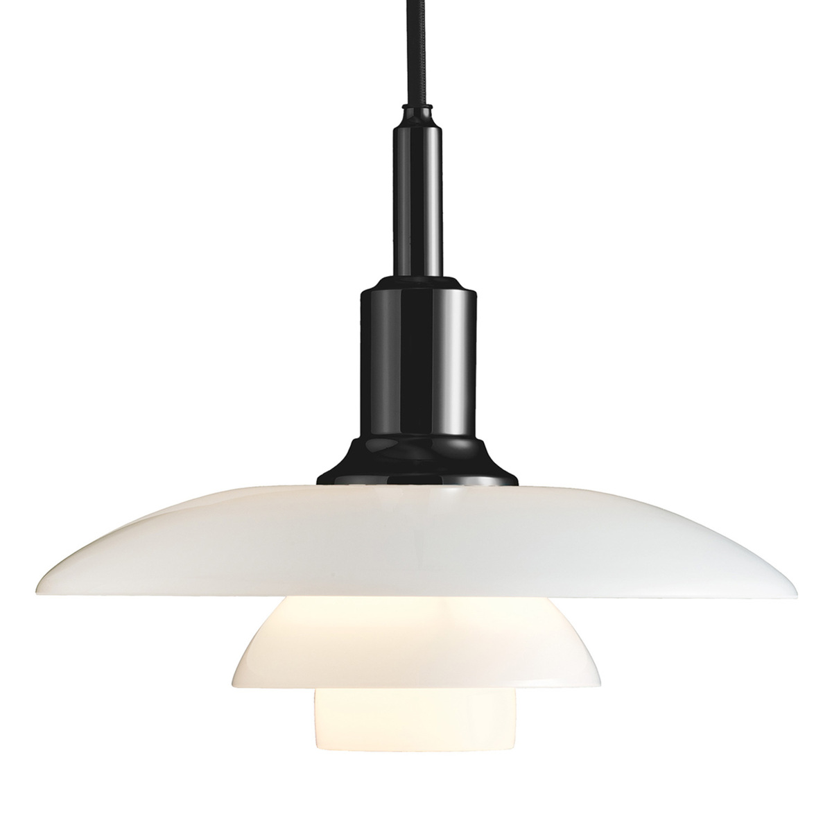 PH 3/2 pendant, metallized black