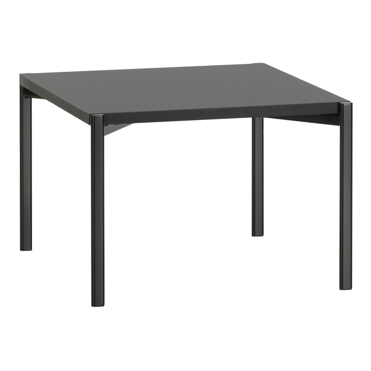 Artek Kiki sohvapöytä, 60 x 60 cm, musta - musta laminaatti