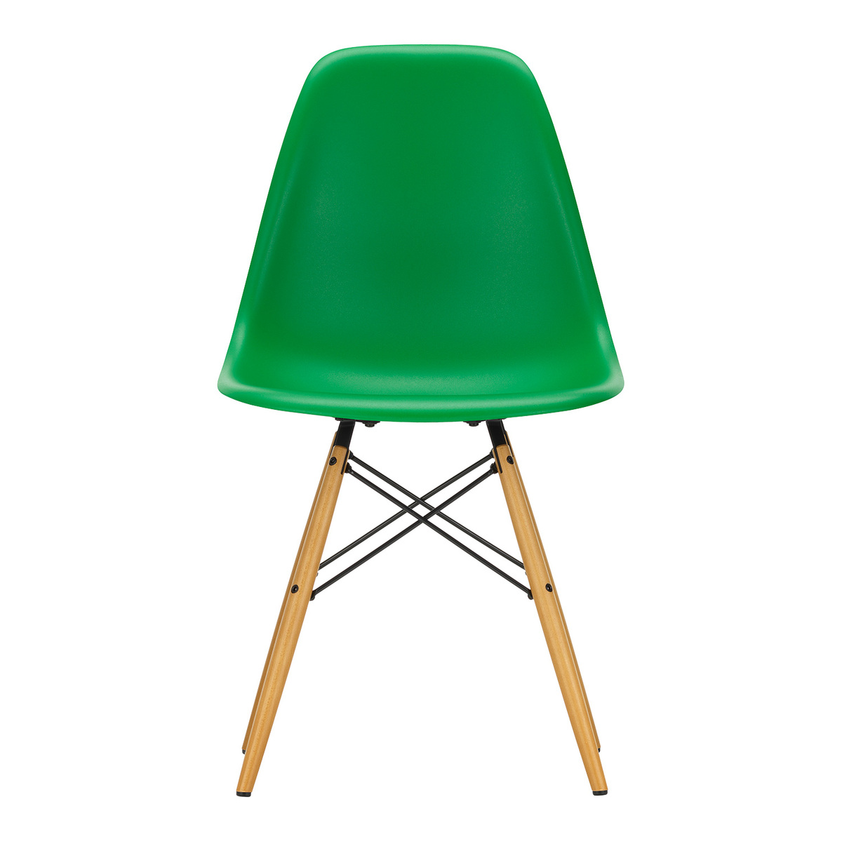 Vitra Eames DSW tuoli, green - vaahtera