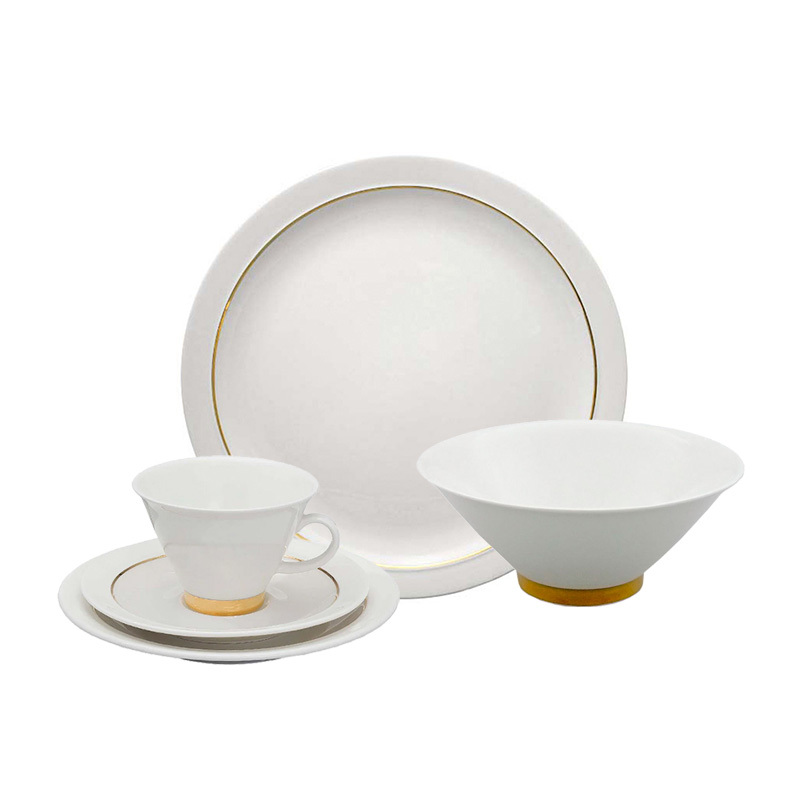 Arabia Harlekin Gold tableware Preused design Franckly