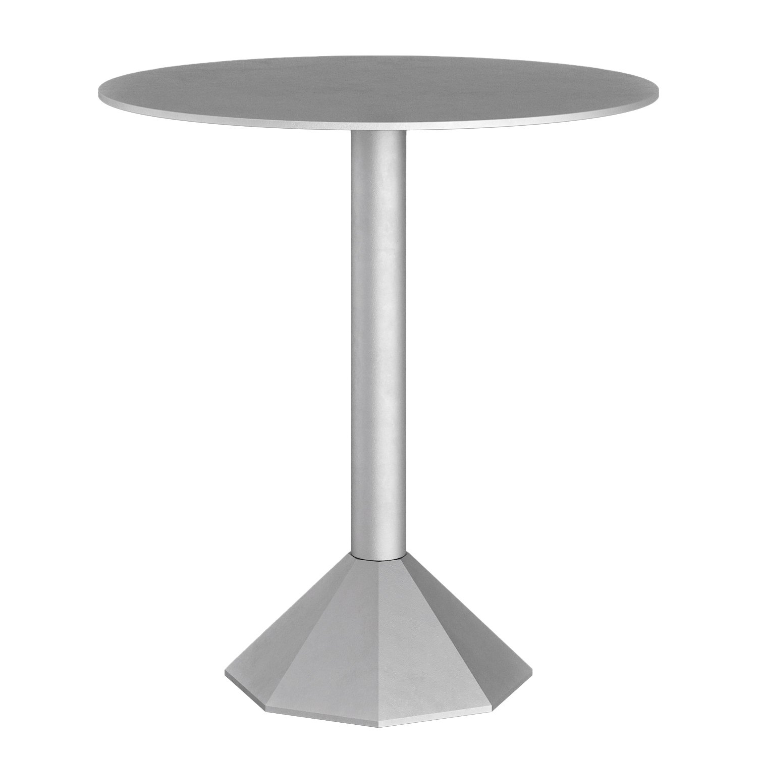 Bebó Objects Octi side table, high, aluminum Preused design Franckly