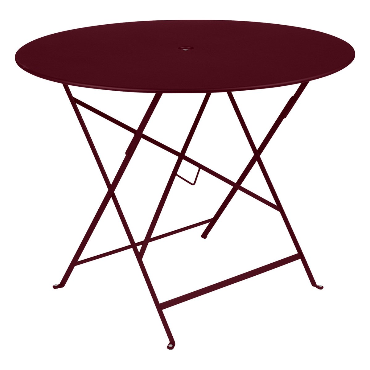 Fermob Bistro pöytä, 96 cm, black cherry
