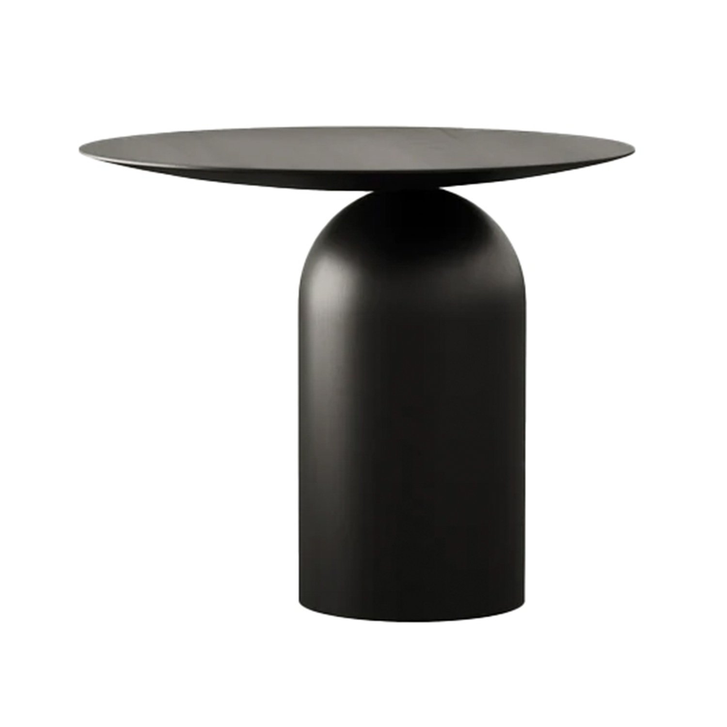 Basta Disco side table low black Pre used design Franckly