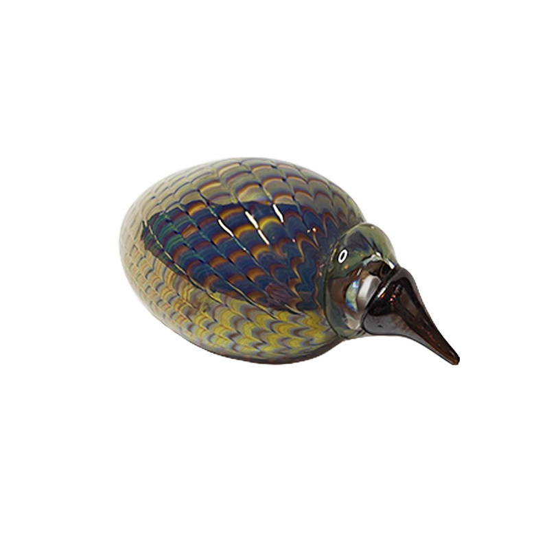 Iittala Birds by Toikka Little Kiwi, white - green | Pre-used