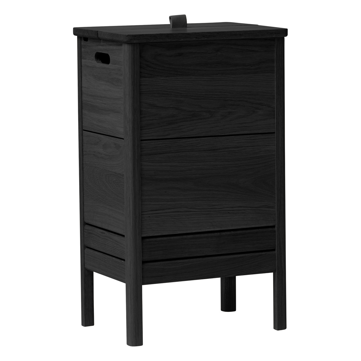 Form & Refine A Line laundry box, black Finnish Design Shop