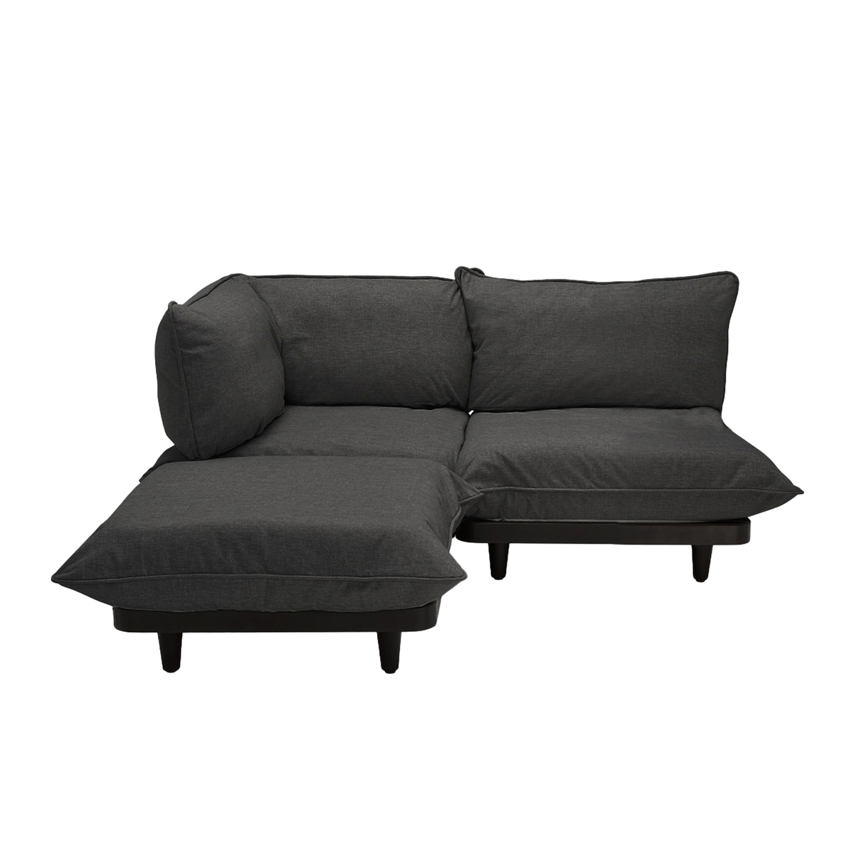 gesprek ontvangen Opa Fatboy Paletti sofa, 3 modules, left, thunder grey | Finnish Design Shop