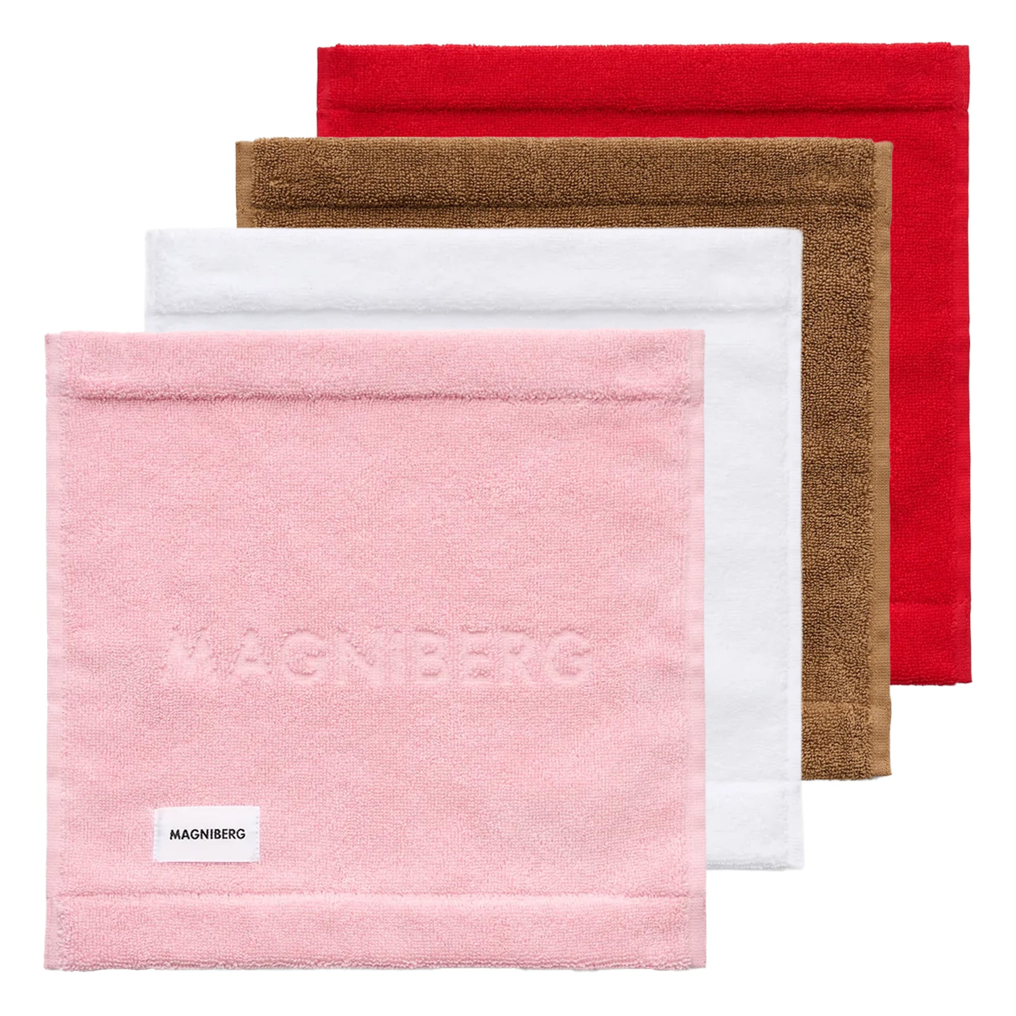 Magniberg Gelato face cloth set, 4 pcs, Eden | Finnish Design Shop