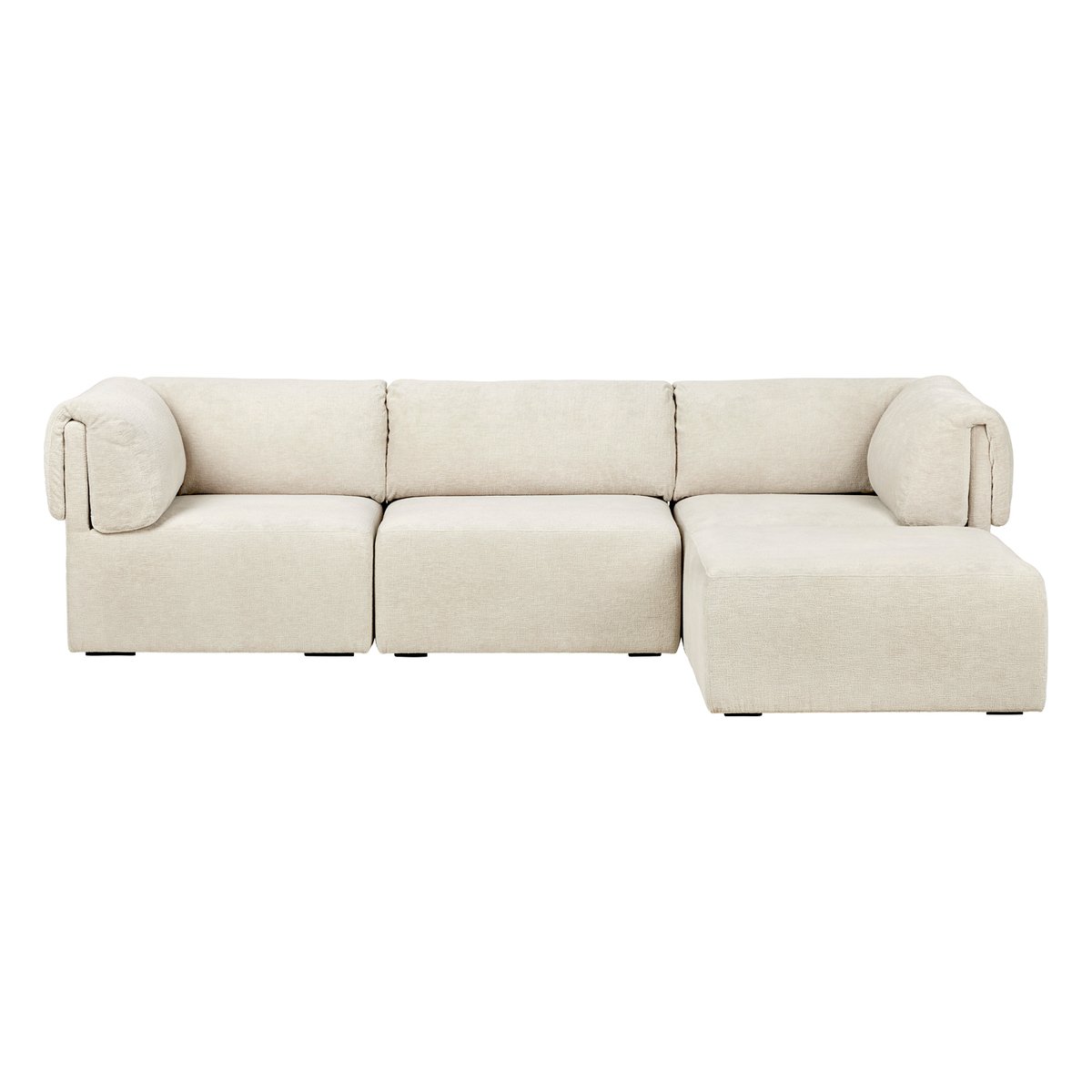 Dislocatie periscoop arm Wonder sofa with chaise longue, 280 x 185 cm, Mumble 02 | Finnish Design  Shop