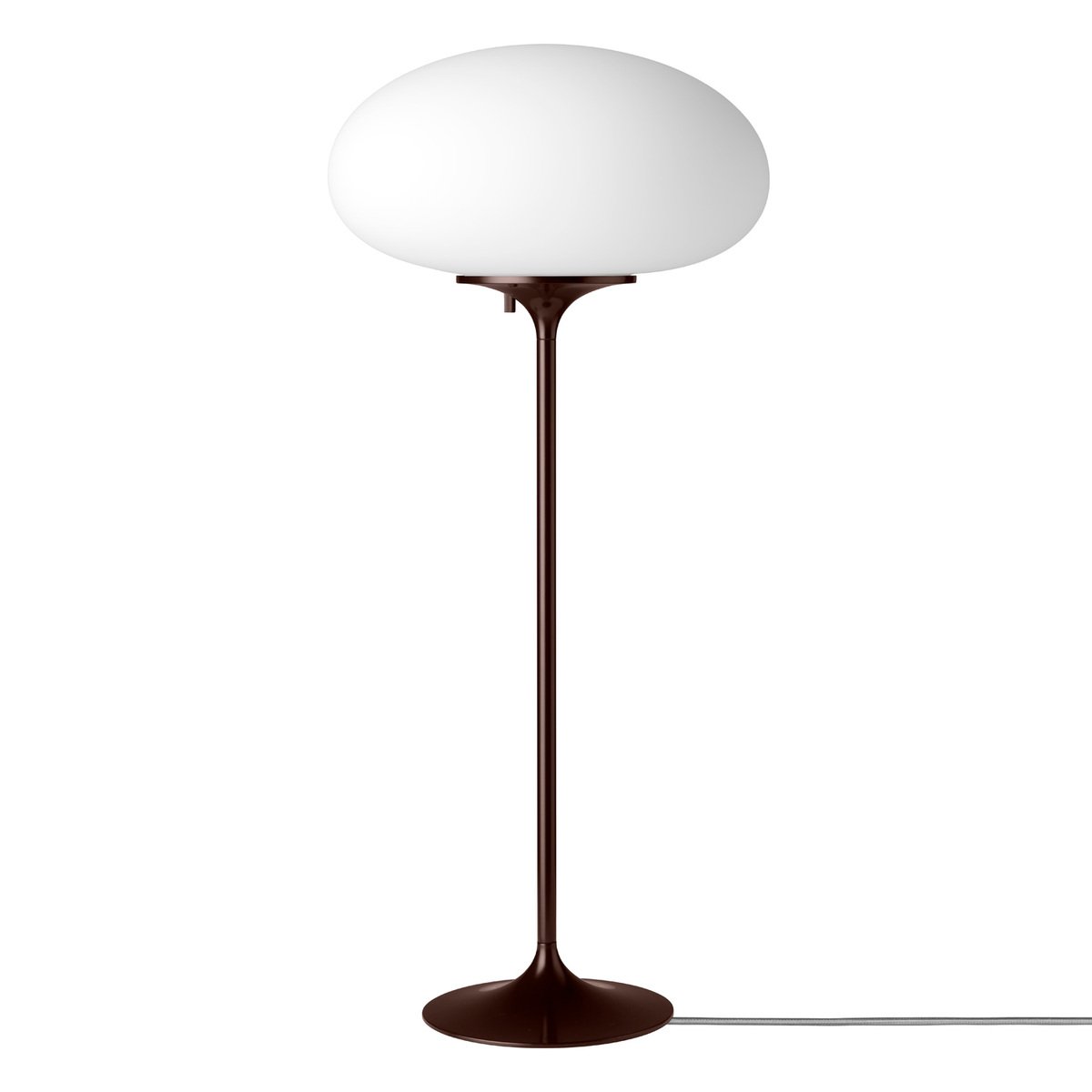 Gubi Stemlite Table Lamp, 70 Cm, Dimmable, Black Red