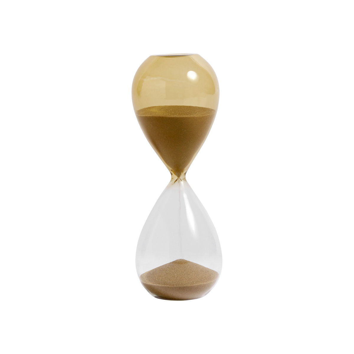 HAY Time hourglass M, gold | Pre-used design | Franckly