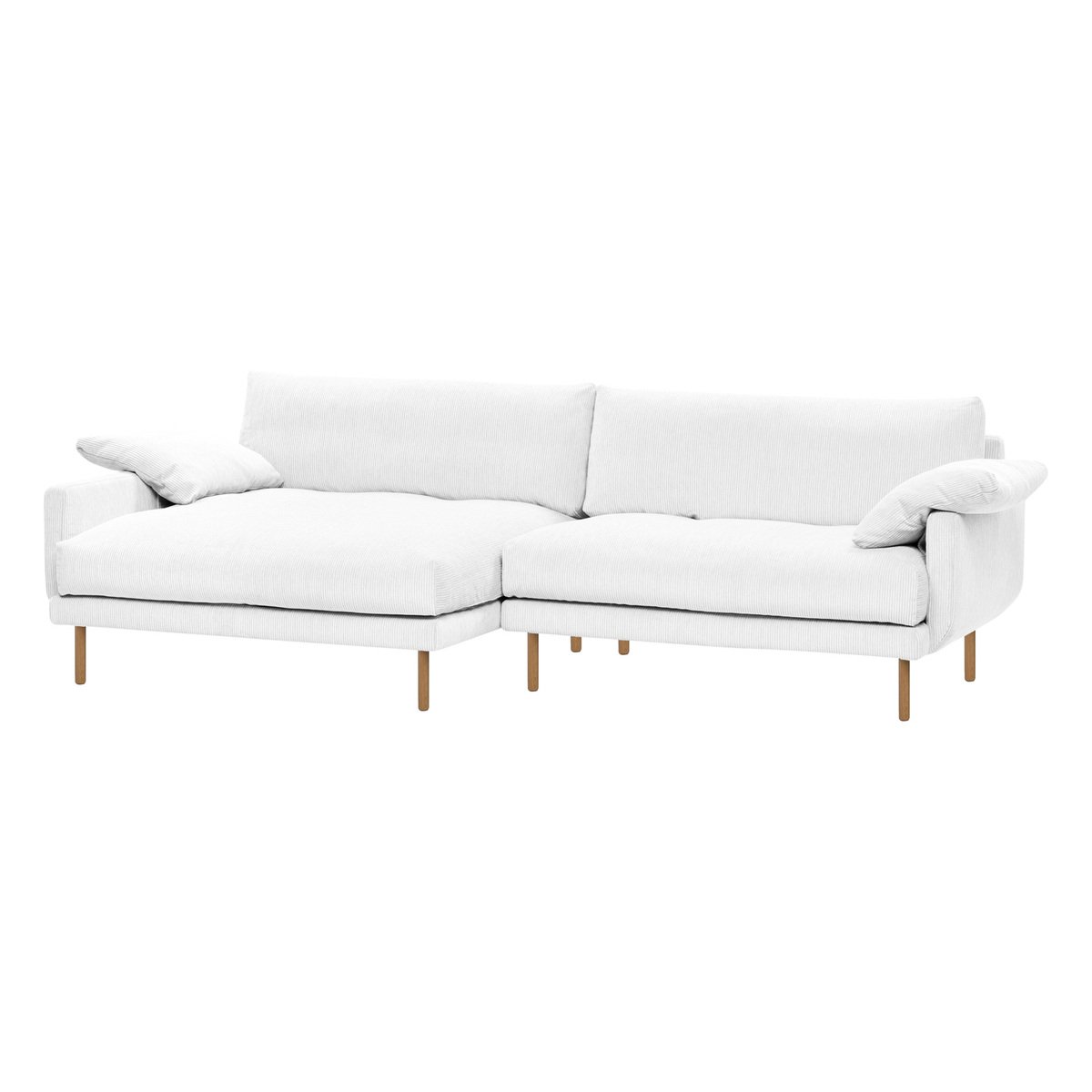 Desarrollar Día del Niño Pendiente Interface Bebé sofa w/ chaise longue, left, white Jagger 1 - oak | Finnish  Design Shop