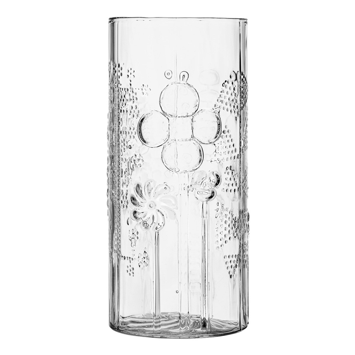 Iittala Flora maljakko, 250 mm, kirkas