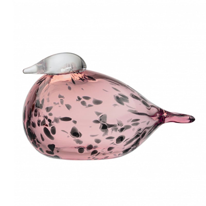 マロマロ　 birds oiva toikka Ping Iittala Birds by Toikka Mother, salmon pink | Pre-used