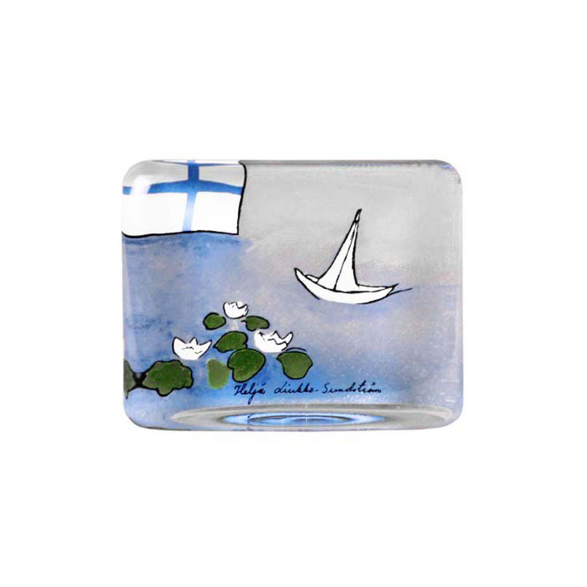 Iittala Suomen kesä glass card | Pre-used design | Franckly