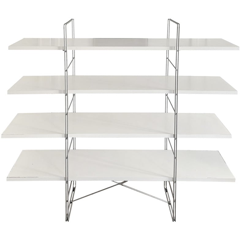 Ikea (vintage) shelf, white Preused design Franckly