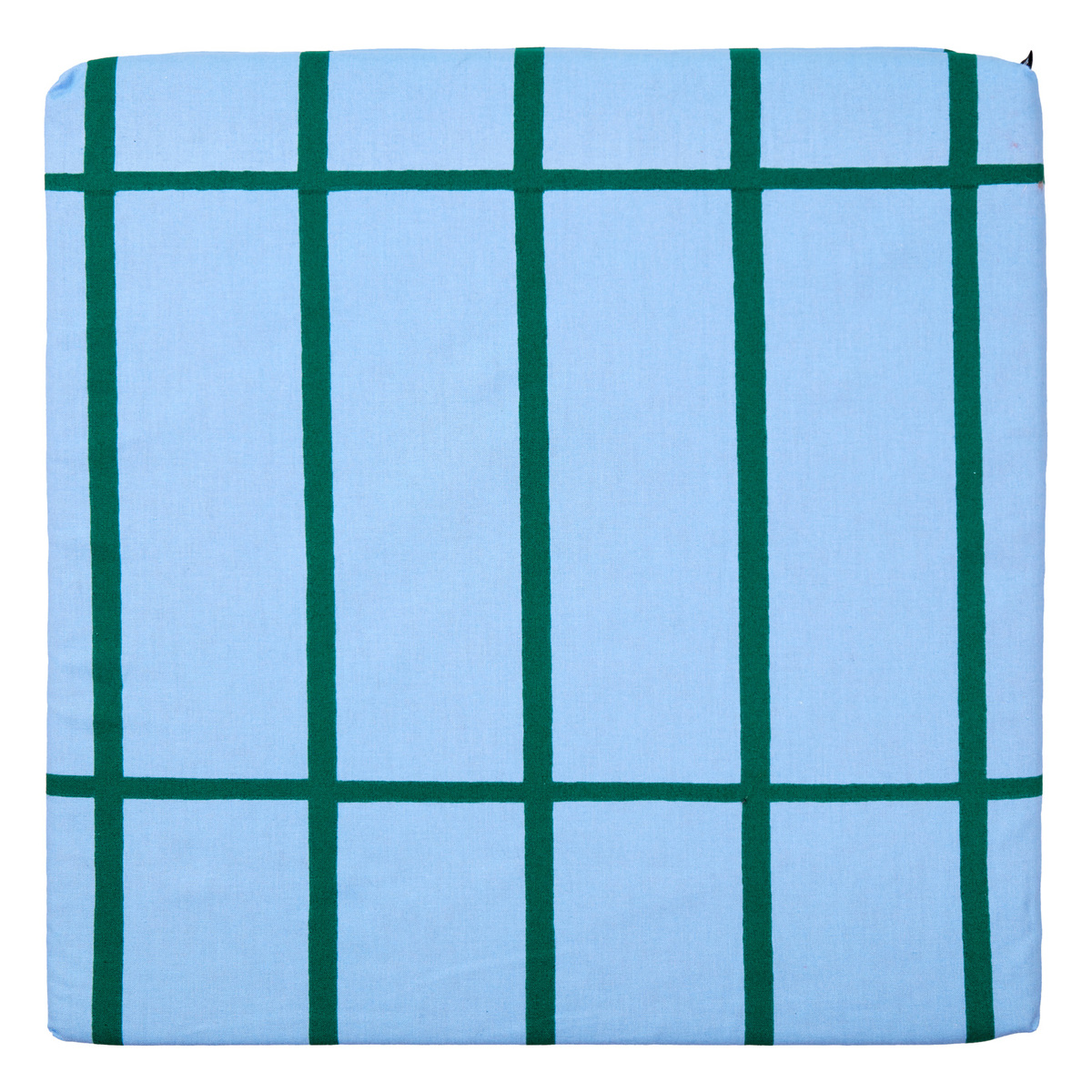 Marimekko Tiiliskivi seat cushion, light blue green Preused design