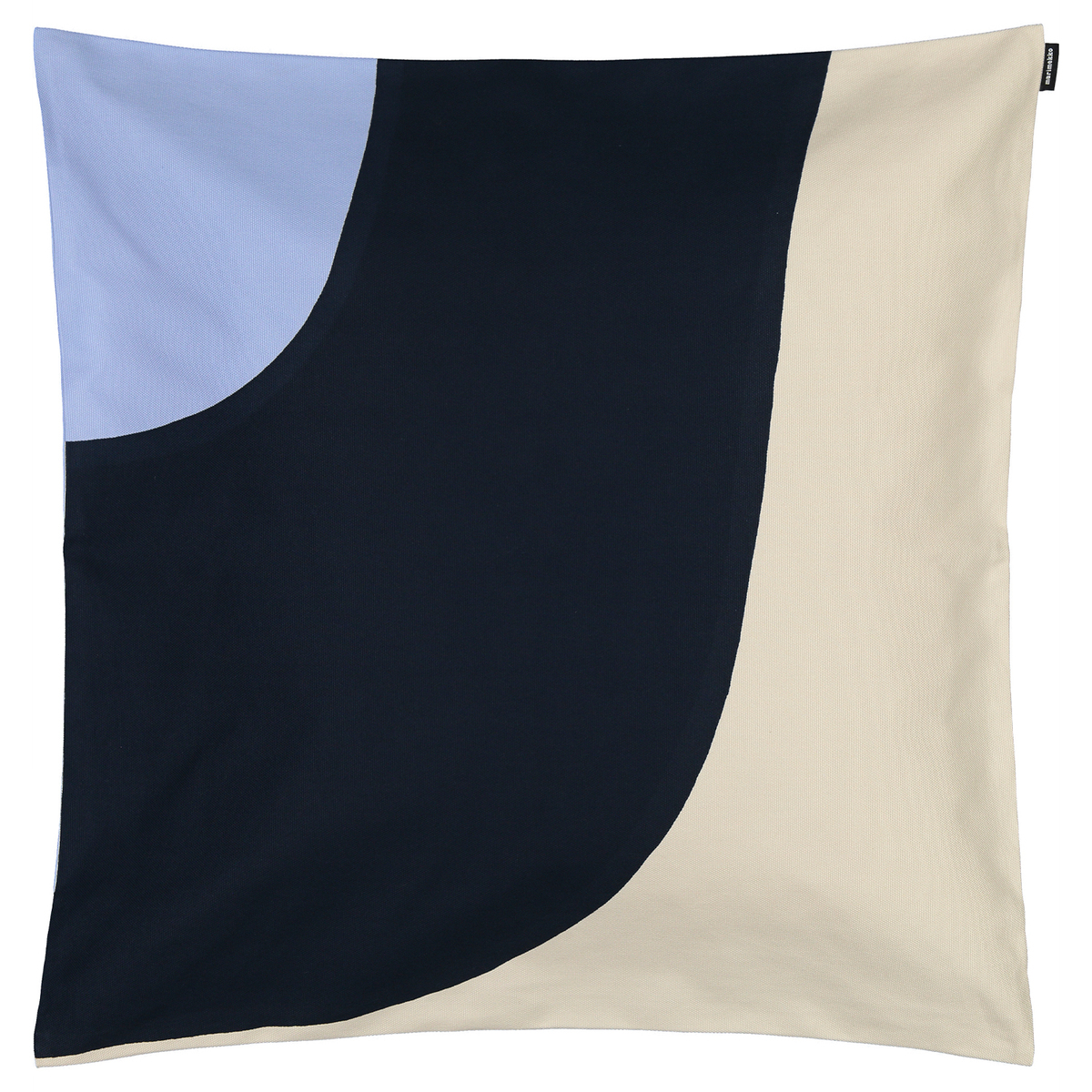 Marimekko Seireeni Cushion Cover 60 X 60 Cm Blue Off White Dark Blue Finnish Design Shop