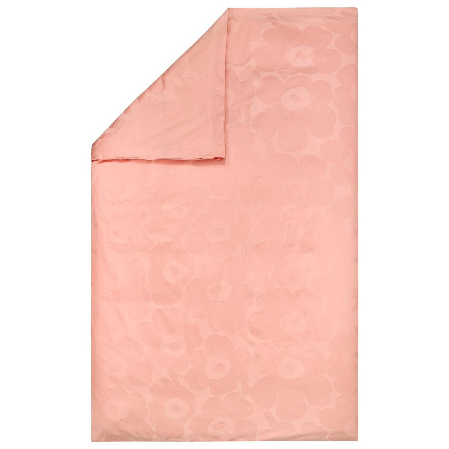Marimekko Unikko pussilakana, 150 x 210 cm, puuteri - vaaleanpunainen