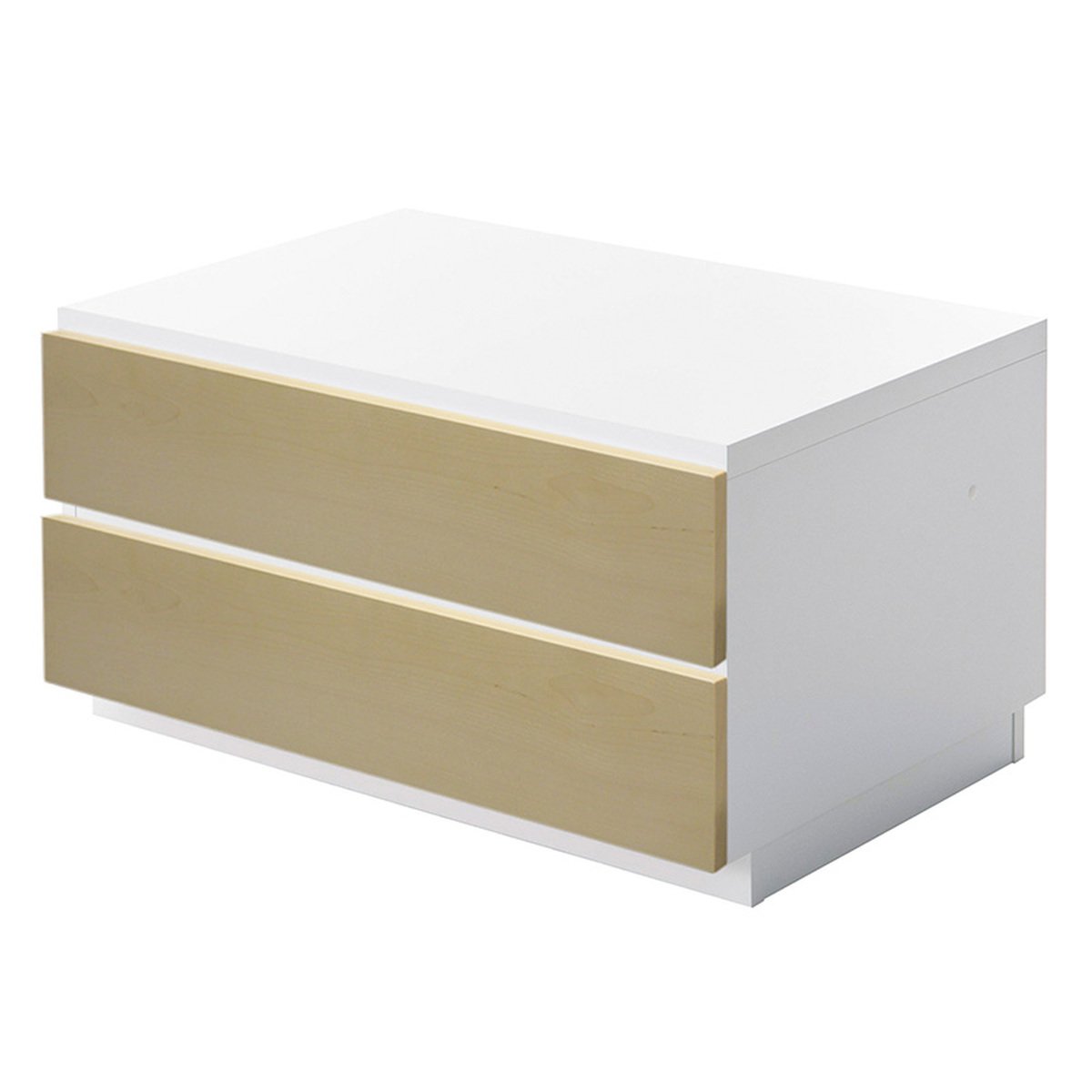 Muurame Isokaksonen laatikosto, valkoinen - koivu | Käytetty design |  Franckly
