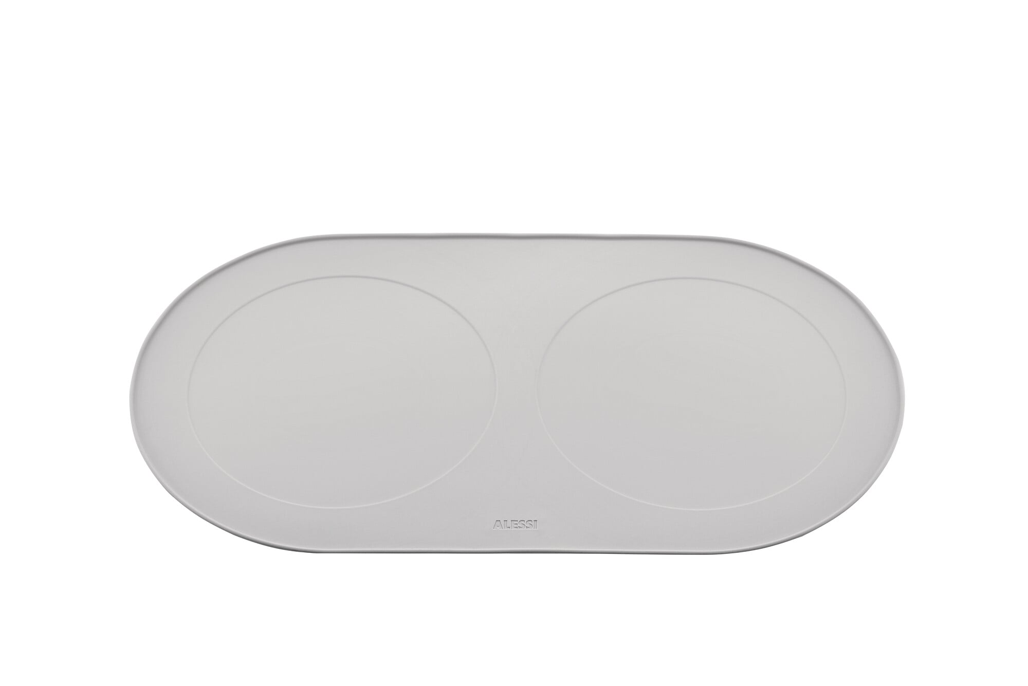 Alessi Itsumo - Yunoki Pet cat food bowl, white - blue | Finnish Design Shop