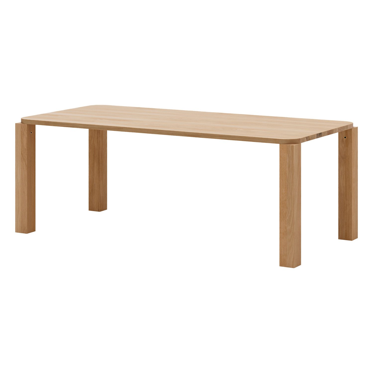 New Works Atlas Dining Table 200 X 95 Cm Natural Oak Pre used new-works-atlas-dining-table-200-x-95-cm-natural-oak-pre-used