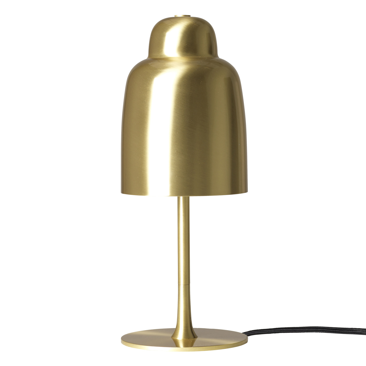 Pholc Champagne table lamp, brushed gold Preused design Franckly