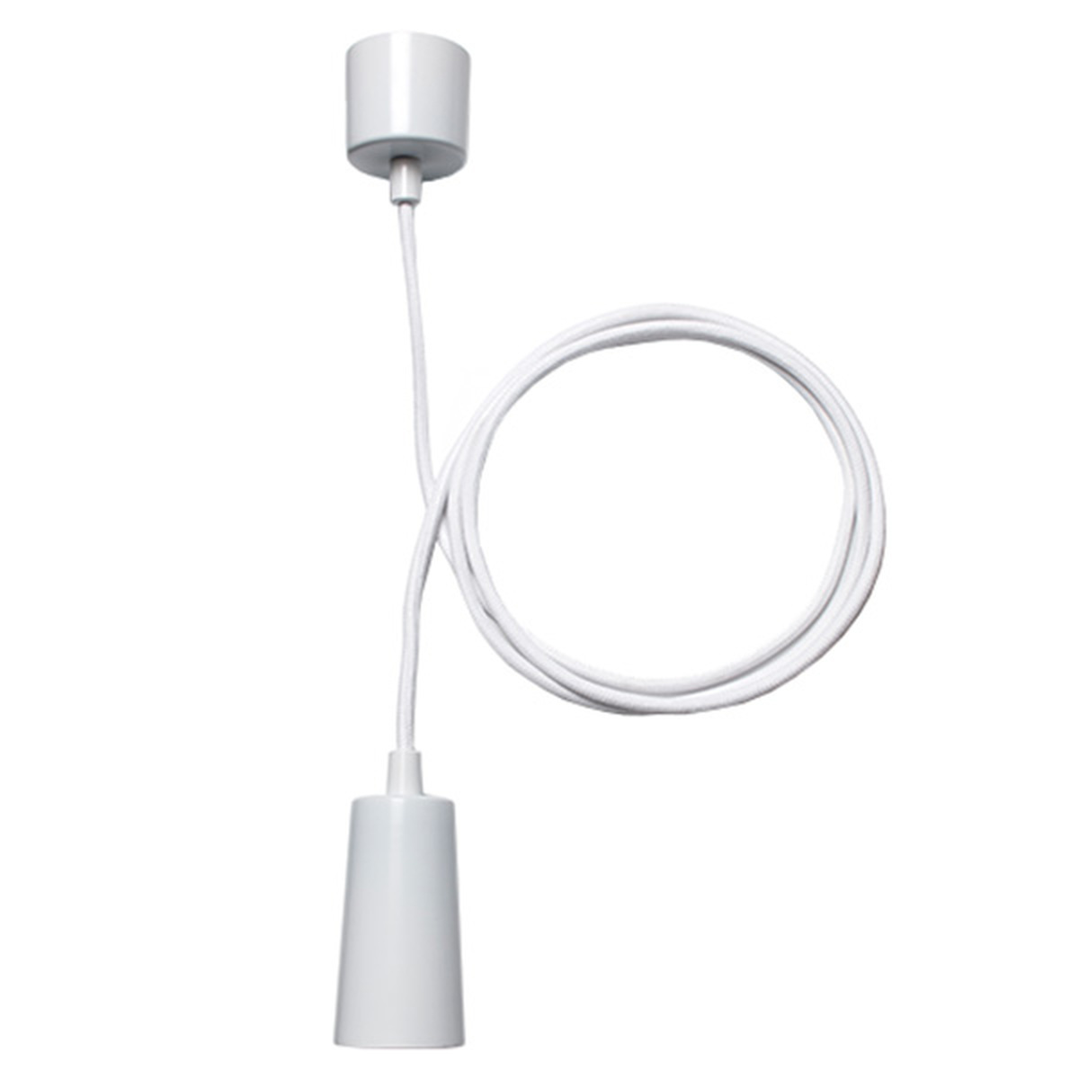 Plumen Drop Cap pendant, white Preused design Franckly