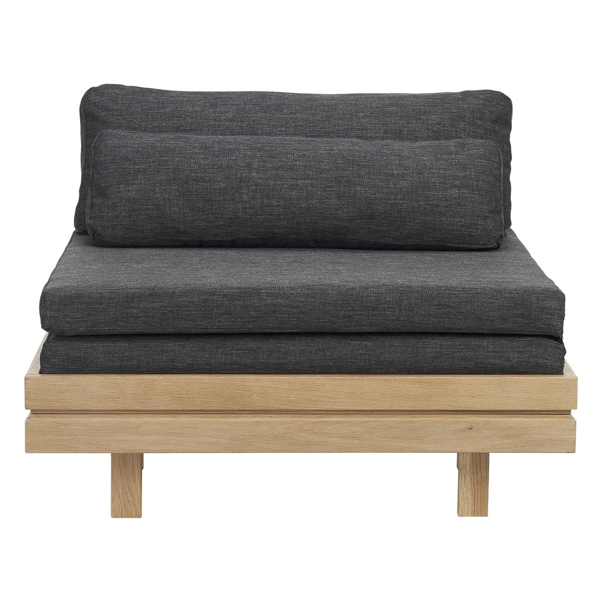 Tapio Anttila Collection Day&Night chair bed, oak - grey Hopper 67 |  Pre-used design | Franckly